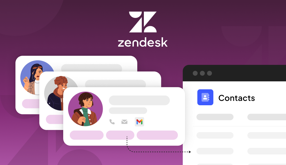 Contacts & Leads Sync for Zendesk