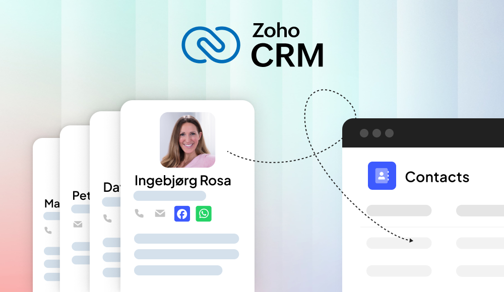 Contacts & Leads Sync for Zoho CRM